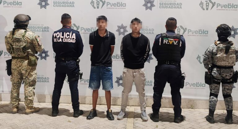 Operativo coordinado de la SSC permite la captura de dos hombres por robo a negocio con violencia en el Centro Histórico