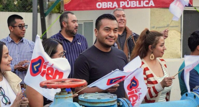 Roberto Solís cumple su palabra: inicia la rehabilitación del pozo profundo no. 2 en “Paseo de los Sauces”