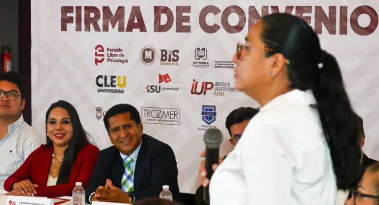 Refuerza Tonantzin Fernández compromiso con la educación superior en San Pedro Cholula