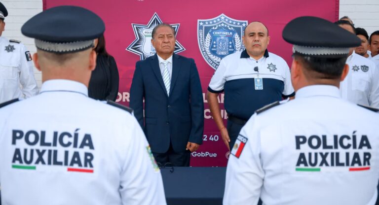 Policía Auxiliar de Puebla y Michoacán fortalecen modelos operativos en seguridad patrimonial