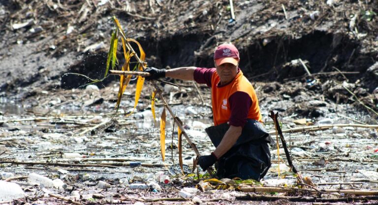 Gobierno de Pepe Chedraui refuerza acciones preventivas ante temporada de lluvias en Puente Negro