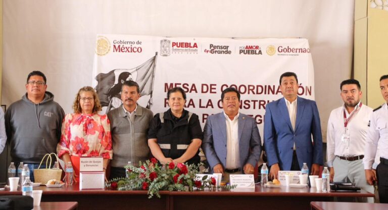 Trabajo conjunto entre órdenes de gobierno fortalece la seguridad en la región de Tecamachalco