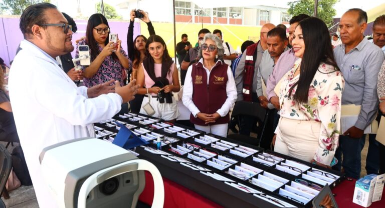 Tonantzin Fernández reafirma su compromiso con la salud de las familias de San Pedro Cholula