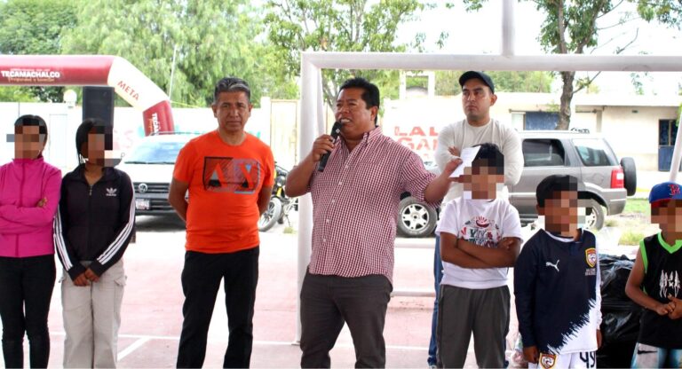 Tecamachalco impulsa el deporte en marco del Día del Niño y la Niña