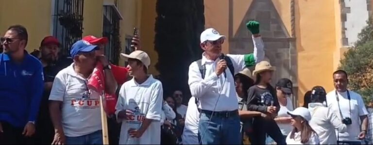 Exigen trabajadores respeto a sus derechos laborales