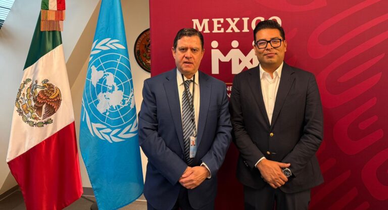 Senador Néstor Camarillo Medina realiza gira de trabajo en Nueva York