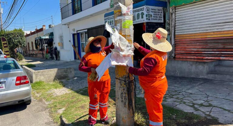 Implementa Gobierno de Pepe Chedraui estrategia para fortalecer la limpieza urbana en Cúmulo de Virgo