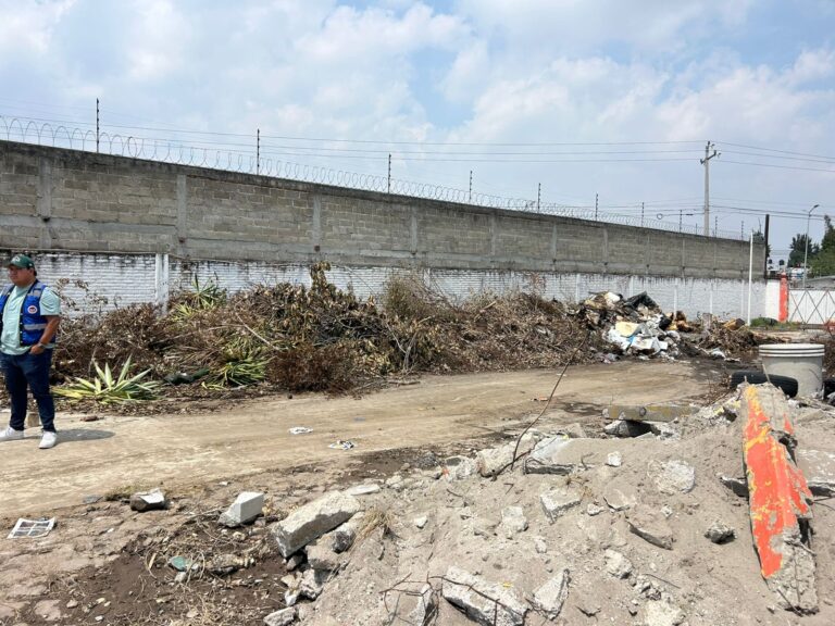 Supervisa Tonantzin avances en predio del Bachillerato Tecnológico de San Pedro Cholula