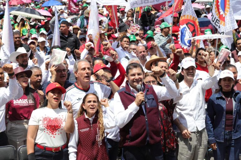 Armenta tira línea para el 2027 y muestra su músculo político