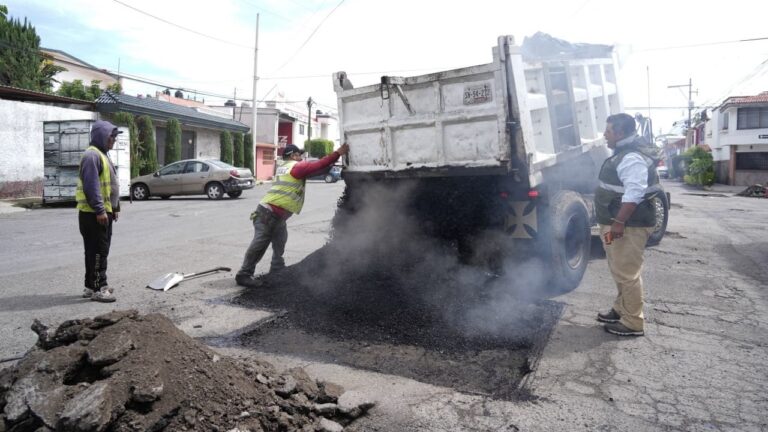 Supervisa Pepe Chedraui trabajos del programa “BacheAndo” Puebla en Villa Posadas