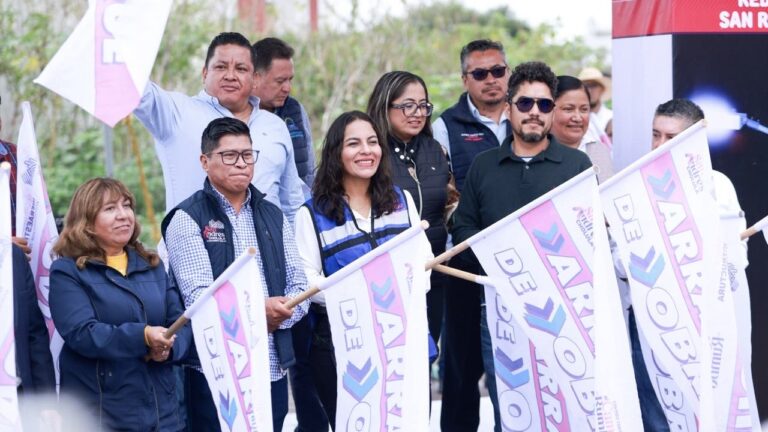 Consolida Lupita Cuautle la infraestructura básica en San Andrés Cholula