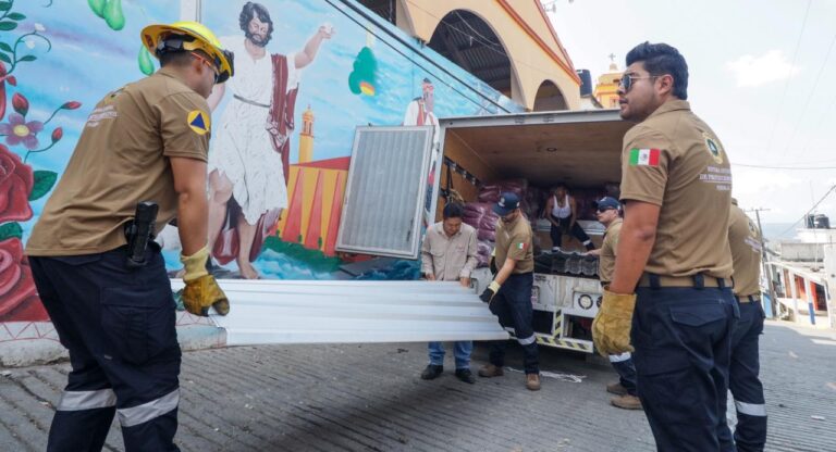 Tras contingencia, se recuperan hogares afectados en Pantepec con apoyos del Gobierno Estatal