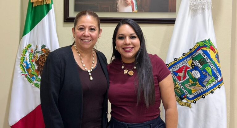 Tonantzin Fernández gestiona más obra comunitaria para las juntas auxiliares de San Pedro Cholula