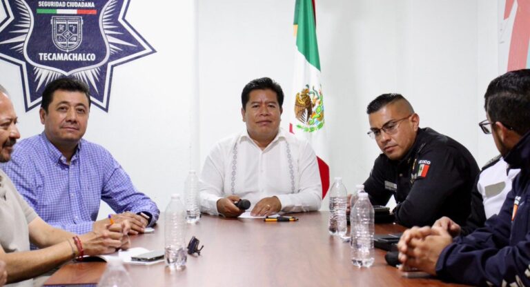 Reportan avances en Mesa de Seguridad de Tecamachalco