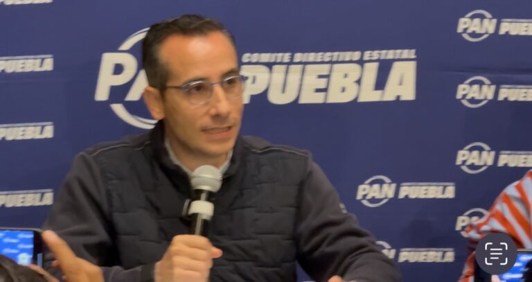 Insiste PAN que irá solo en Puebla en el 2027