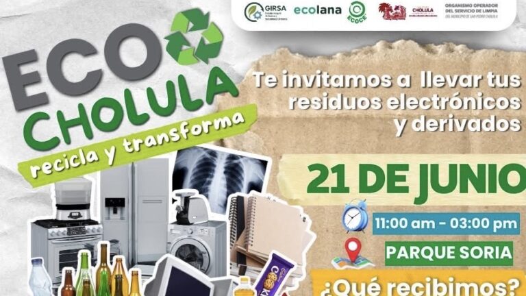 Llega la 16ª edición de EcoCholula al Parque Soria; Tonantzin Fernández impulsa acciones para un municipio más sustentable