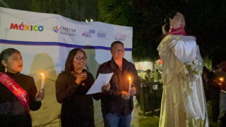 Callejoneada se vive con éxito en la Delegación Atlixcáyotl