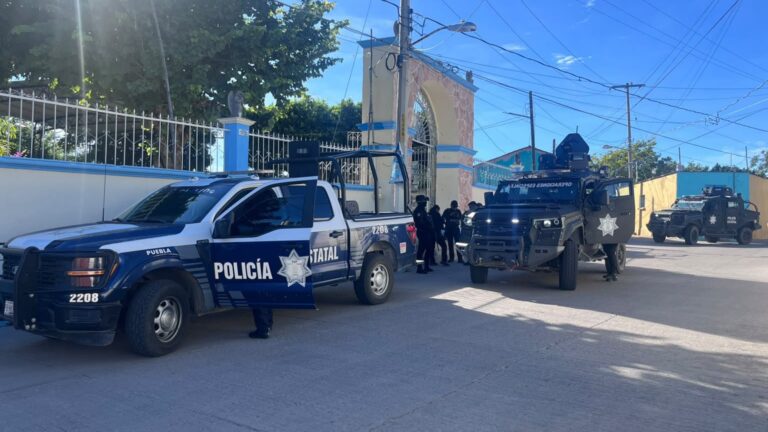 Refuerza SSP presencia operativa en Chiautla de Tapia por agresiones con artefactos de fabricación casera